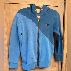 Aviator Nation zip up hoodie kids size 8